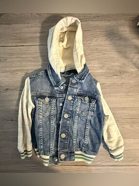 H&M Hooded Denim Jacket For Kids